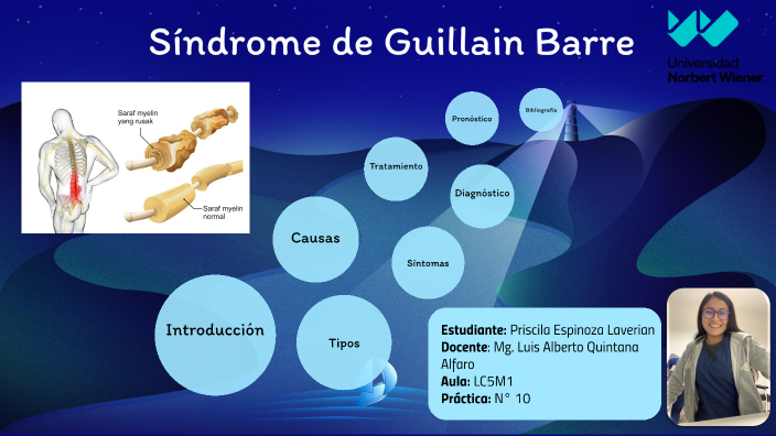 Sindrome de Gillain Barre by Priscila Esther Espinoza Laverian