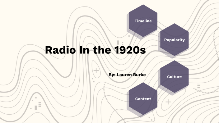 Radio in 1920 by Lauren Burke on Prezi