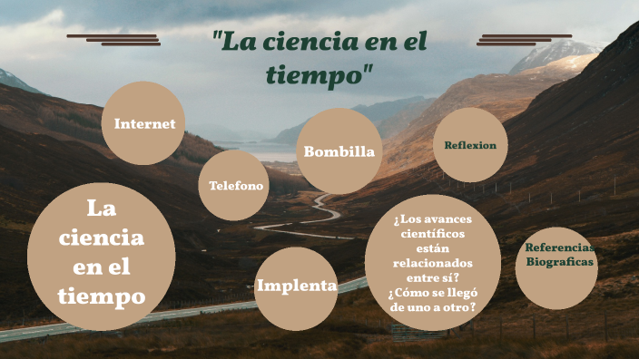 La ciencia en el tiempo by Gerardo Arellano on Prezi