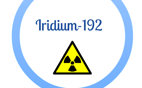 Decay Chart For Iridium 192