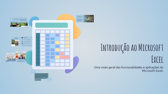 Introdução ao Microsoft Excel by Carla Faria on Prezi