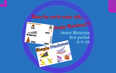 The 6 simple machines by Jenny Montoya on Prezi