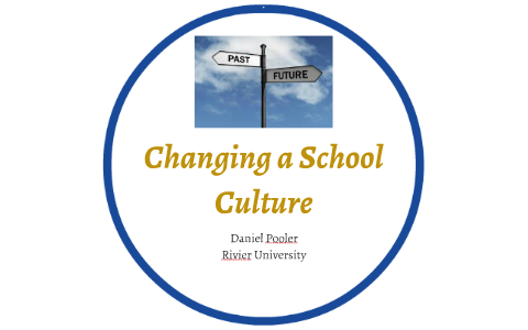 changing school culture essay