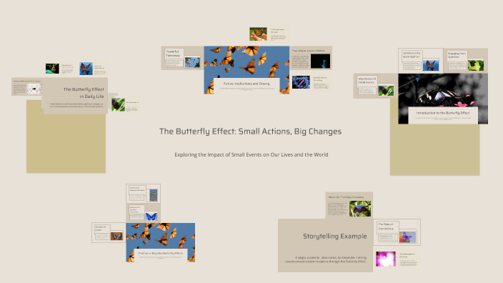 The Butterfly Effect: Small Actions, Big Changes by Shams Mohamed on Prezi