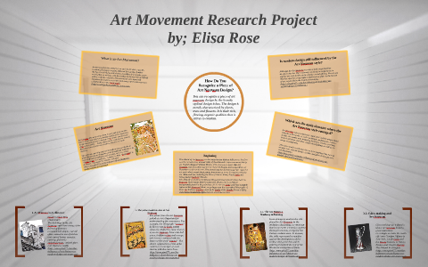 art movement research assignment