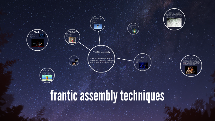 Frantic Assembly Techniques By Kelsie Donnelly On Prezi