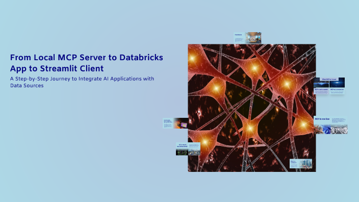 From Local MCP Server to Databricks App to Streamlit Client by Bala D ...