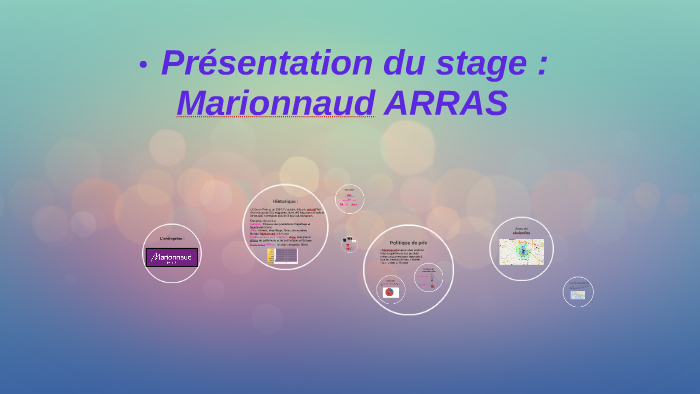 stage marionnaud