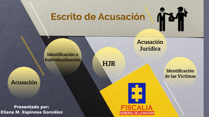 Escrito de Acusación - Fiscalía by Eliana Espinosa González on Prezi