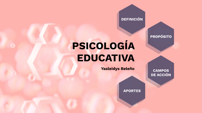 PSICOLOGÍA EDUCATIVA by Yasleidys Beleño on Prezi