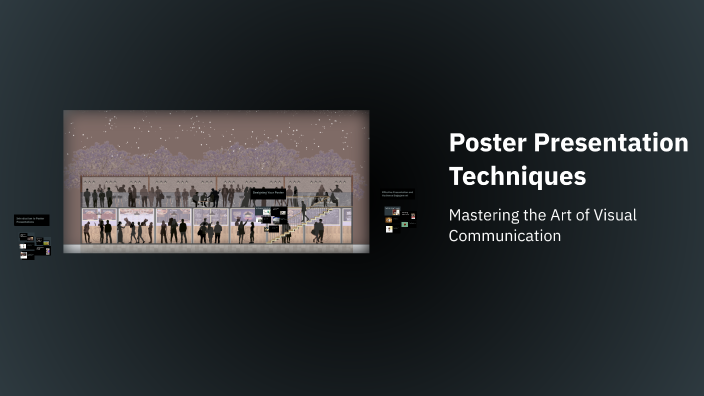 Poster Presentation Techniques by Tanisha van Krevel on Prezi