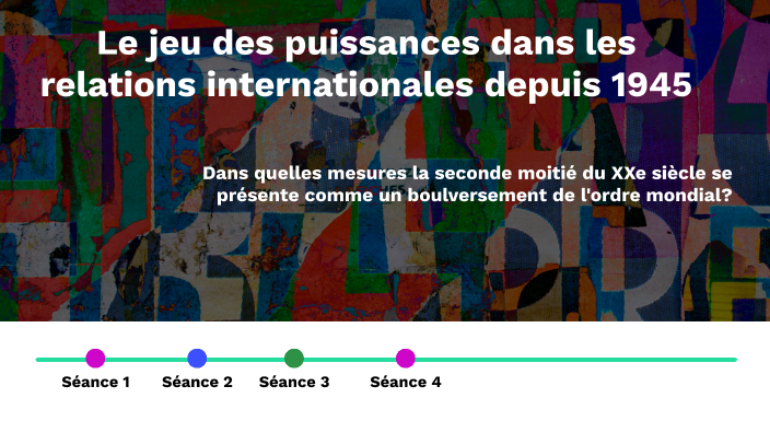 Les relations internationales depuis 1945 by Quentin Laurensan on Prezi