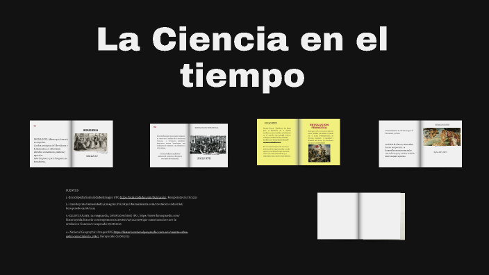 LA CIENCIA EN EL TIEMPO by perla de la cruz on Prezi