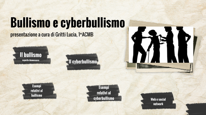 Bullismo E Cyberbullismo By Lucia Gritti On Prezi