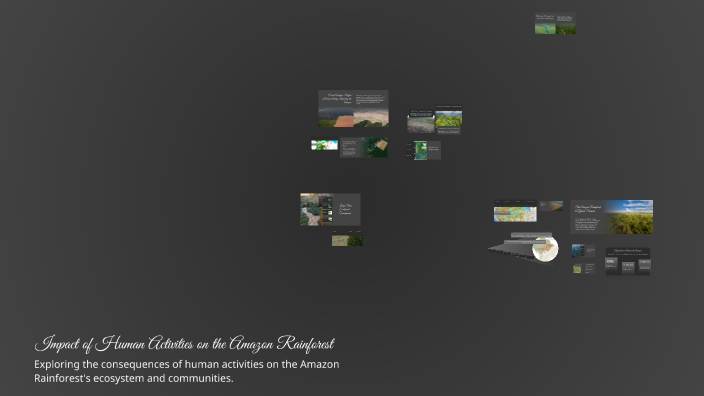 Impact of Human Activities on the Amazon Rainforest by obaid on Prezi