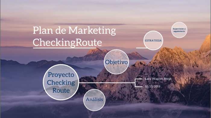 Plan de Marketing CheckingRoute by Lara Wagner Rivas on Prezi