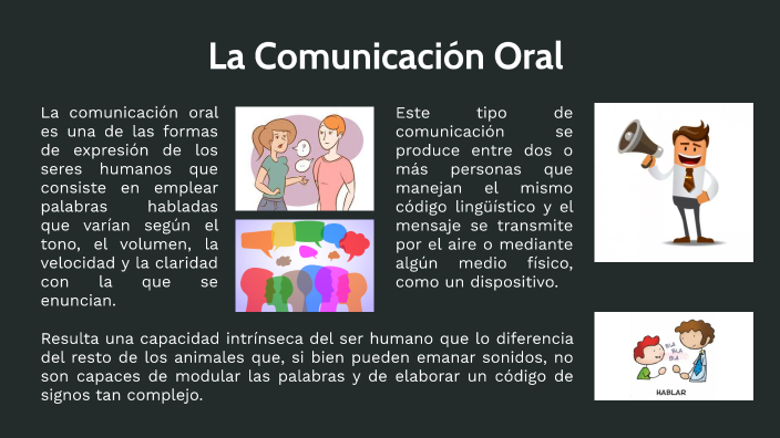 Presentación Sobre La Comunicación Oral By Gabriela Rivas On Prezi