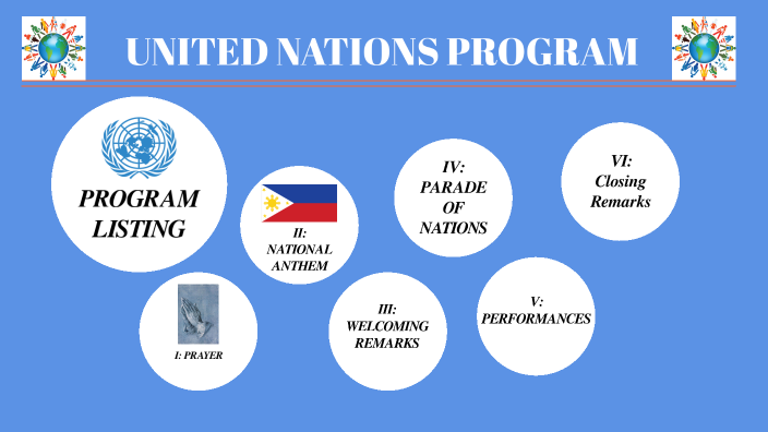 UNITED NATIONS MONTH PROGRAM ASSIGNMENT by Harvey Mondego on Prezi