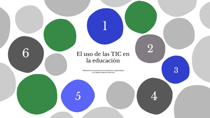 El uso de las TIC en la educación by Miguel Aparicio on Prezi