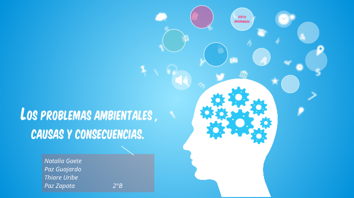 Los Problemas Ambientales, Causas Y Consecuencias By Paz Belén Zapata ...