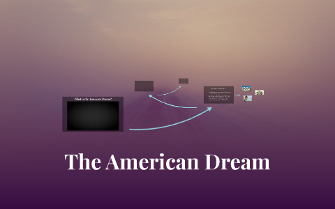 The American Dream by on Prezi