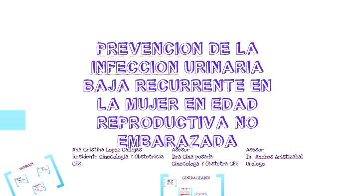Infeccion Urinaria Recurrente By Ana Lopez