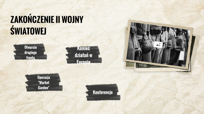 Sprawdzian Zakończenie 2 Wojny światowej