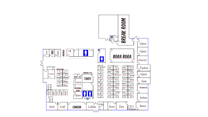 Santa Clara Office Map 2019 By Mike Supple