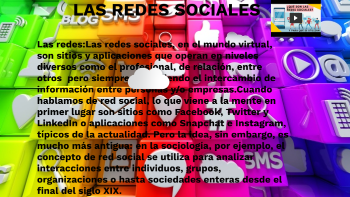 LAS REDES SOCIALES by Kelly J Arboleda on Prezi