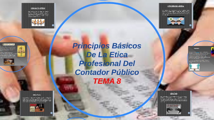 Principios Básicos De La Etica Profesional Del Contador Públ by