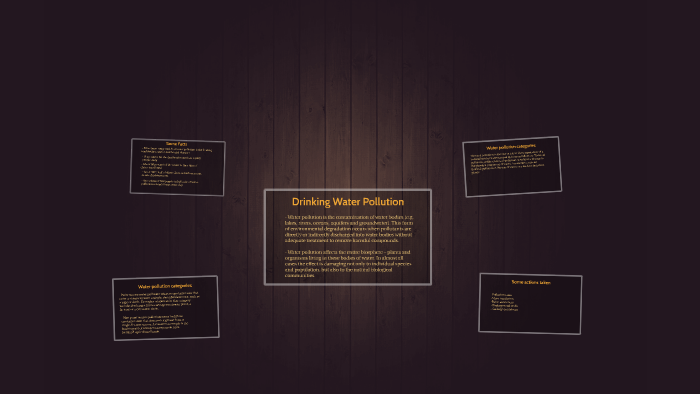 Drinking Water Pollution by on Prezi