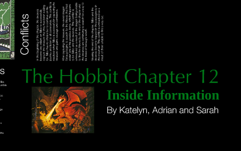 The Hobbit Chapter 12 summary by Katelyn Brehon