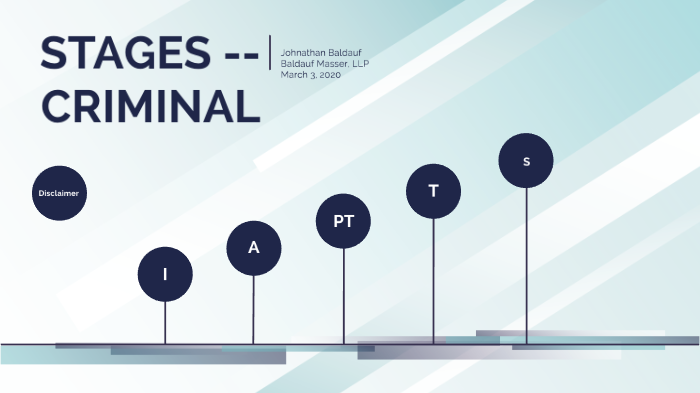 What Are The 3 Stages Of Criminal Case