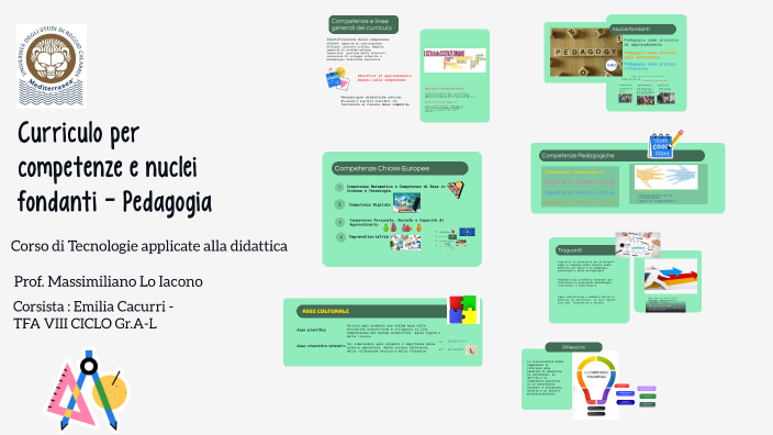 Curriculo per competenze e nuclei fondanti - Pedagogia by emilia ca on ...