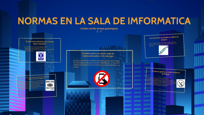 Normas Computer normas en la sala de informatica by Cristian Camilo Amaya Guaranguay on ...