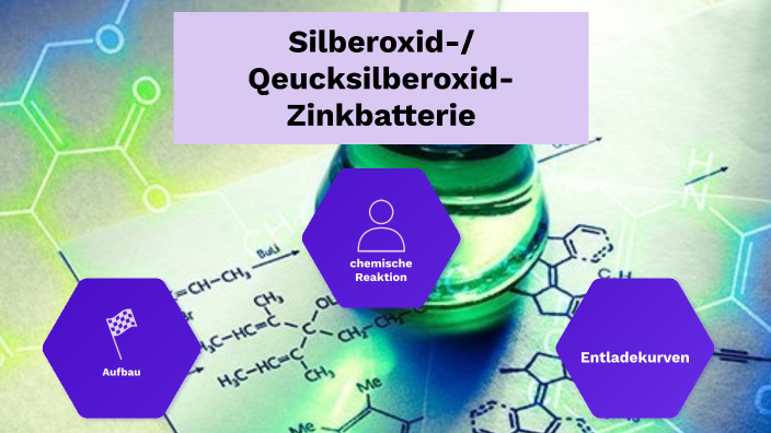 Silberoxid-/Quecksilberoxid-Zink Batterie by Hamid Ejjamaay