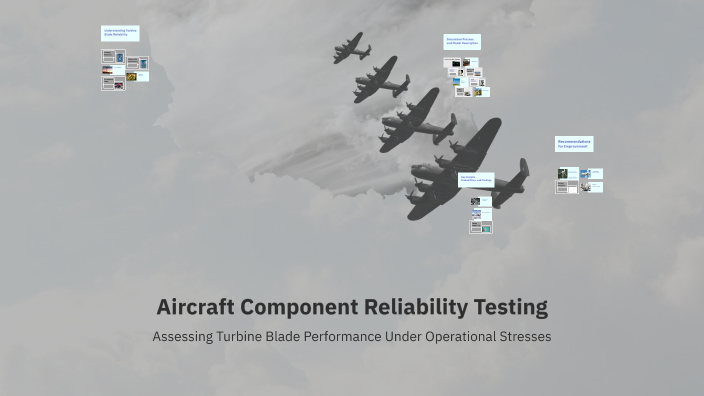 Aircraft Component Reliability Testing by Sacha Legout on Prezi