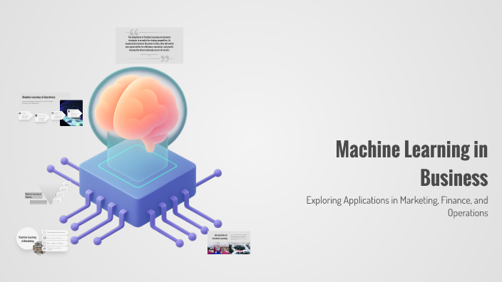 Machine Learning in Business by Lohit Patnaik on Prezi