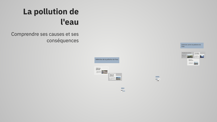 La pollution de l'eau by Hajar Dafali on Prezi