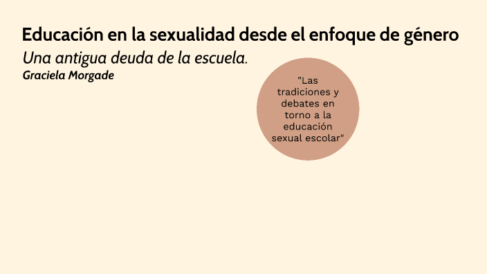 Educacion Sexual Graciela Morgade By Anto Estegui On Prezi