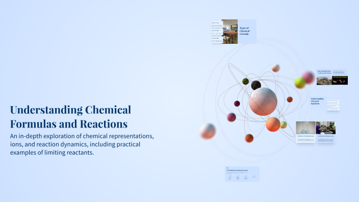 Understanding Chemical Formulas and Reactions by Bunyami Shafie on Prezi