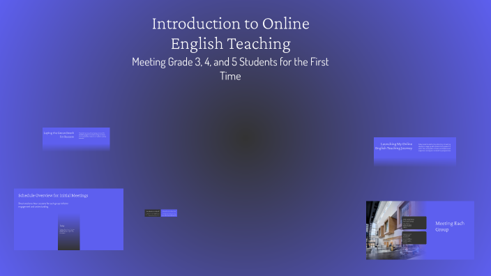Introduction to Online English Teaching by Meriam Kasraoui on Prezi