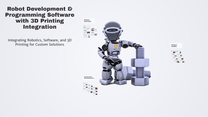 Robot Development & Programming Software with 3D Printing Integration ...