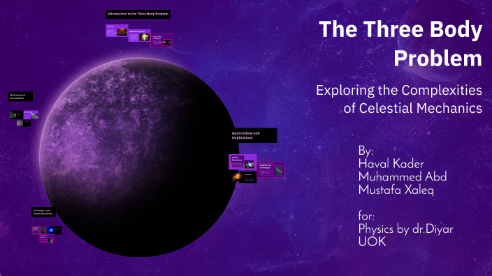 The Three Body Problem by haval kader on Prezi