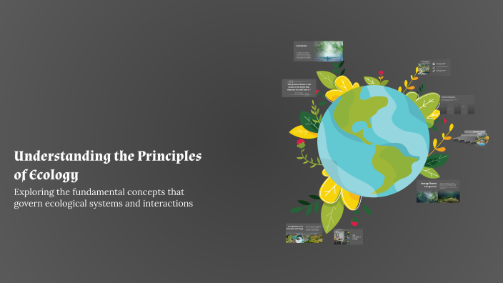 Understanding the Principles of Ecology by Jhan Dariel Solis on Prezi