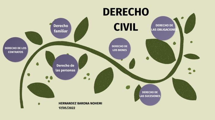 AREAS DEL DERECHO CIVIL by Nohemi Hernandez on Prezi
