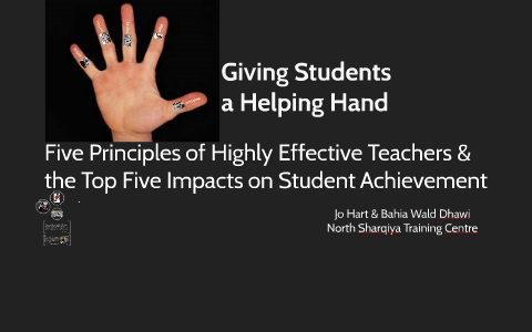 5 principles of highly effective teachers