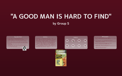 theme for a good man is hard to find