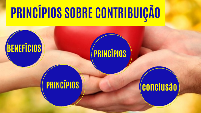 PRINCÍPIOS SOBRE CONTRIBUIÇÃO by Sergio Antonio Dos Santos on Prezi