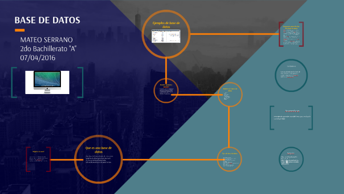 BASE DE DATOS by Ale Cazar on Prezi